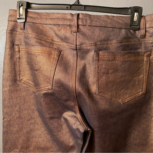 NWOT DG2 by Diane Gilman Copper Color with Embellishments Down the Sides - Picture 14 of 16